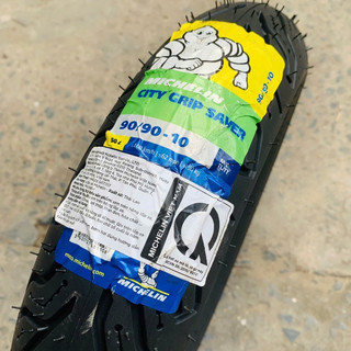 (90/90-10) Michelin City Grip Saver size 90/90-10 cho xe máy, xe điện - Mẫu gai mới nhất được sản xuất 2024 - Thailand