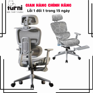 Ghế công thái học cao cấp, đệm ghế, tựa lưng điều chỉnh, kê tay 4D, cá nhân hóa với từng dáng người