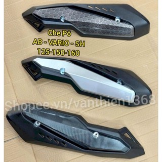 Ốp Pô Che Pô Xe AB AirBlade VARIO SH 125-150-160 PCX 160 Kiểu Dáng SH 350i