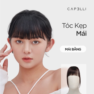 Tóc Kẹp Mái Bằng CAPELLI Dệt Thủ Công Từ Tóc Thật