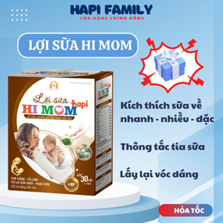  Lợi Sữa Hi Mom giúp tăng tiết sữa sữa về nhanh hơn đặc hơn  - HAPI 
