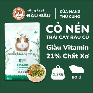 Cỏ Nén Cho Bọ Ú Chuột Lang Yee Bổ Sung Trái Cây Rau Củ 1.2kg