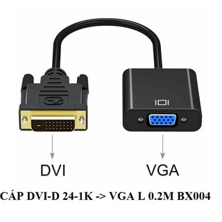 Adapter Cáp chuyển đổi DVI ( 24+1 ) sang VGA ( DVI to VGA )
