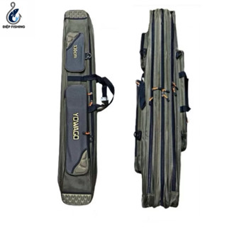  Bao Đựng Cần Câu YOWAGO 3 Ngăn Chính và 3 Ngăn Phụ Cao Cấp Sức Chứa Lớn Bắt Cá Đi Câu Fishing Câu Cá Bag Túi Thể Thao 