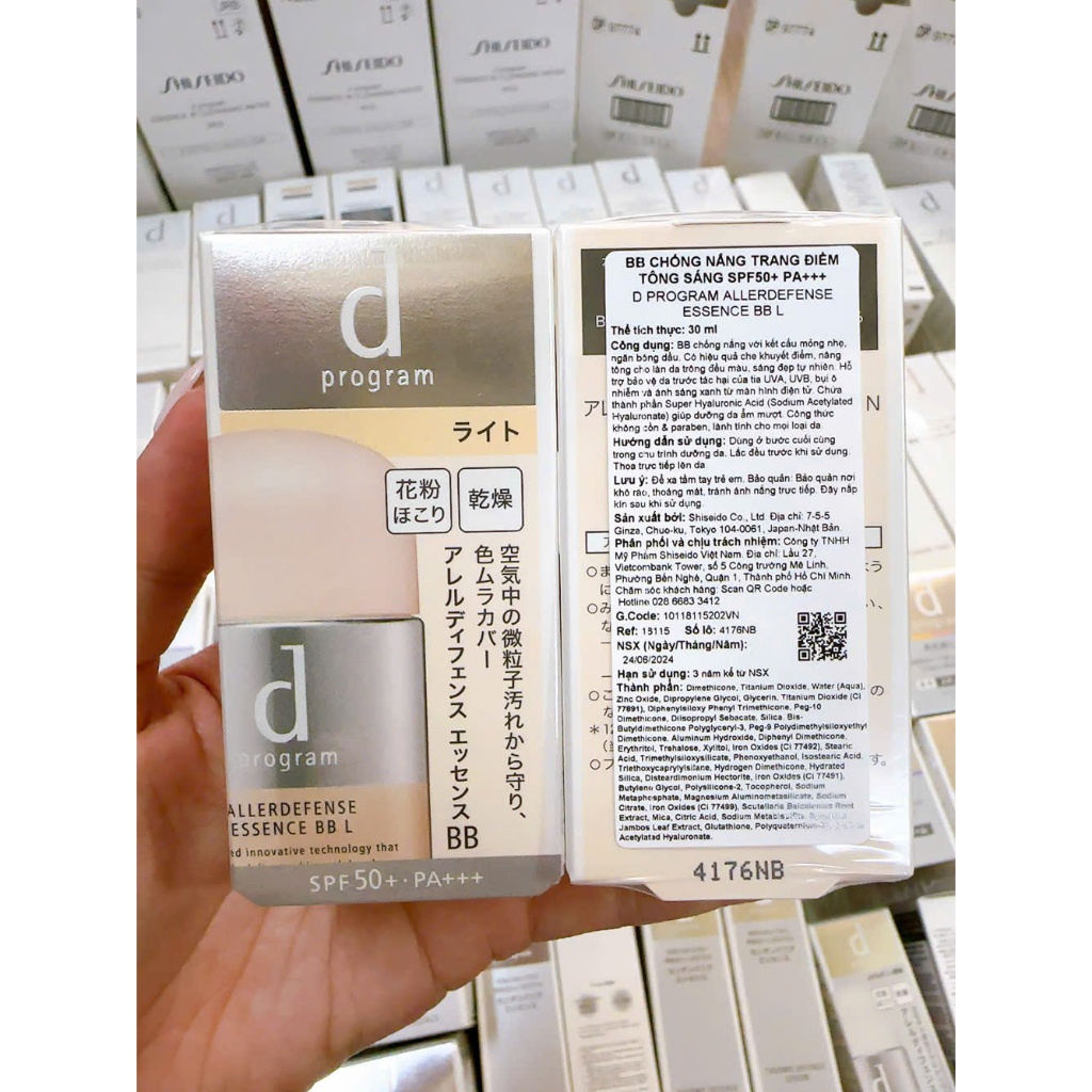 BB Chống Nắng Trang Điểm D Program 30ml