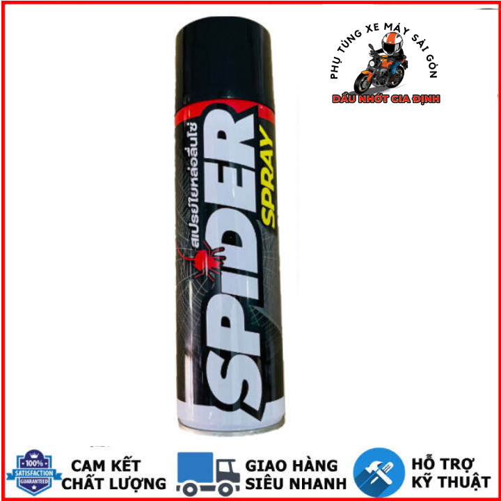 Xịt dưỡng sên SPIDER 600ml Thái Lan