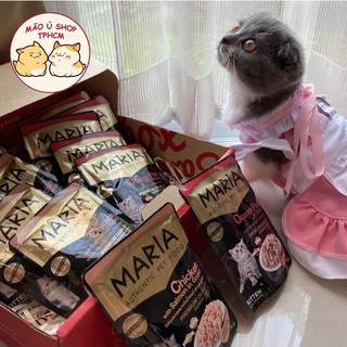 [COMBO 12-48 GÓI 70G] PATE MARIA CHO MÈO MỌI LỨA TUỔI - PATE THỊT CAO CẤP