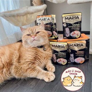 [COMBO 12-48 GÓI 70G] PATE MARIA CHO MÈO MỌI LỨA TUỔI - PATE THỊT CAO CẤP