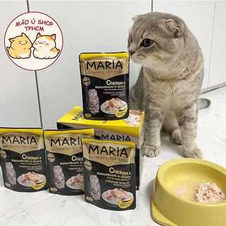 [COMBO 12-48 GÓI 70G] PATE MARIA CHO MÈO MỌI LỨA TUỔI - PATE THỊT CAO CẤP