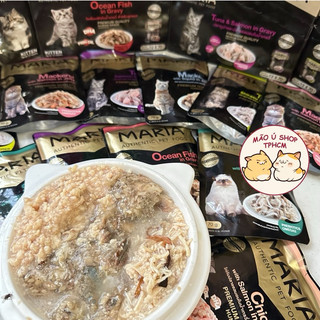 [COMBO 12-48 GÓI 70G] PATE MARIA CHO MÈO MỌI LỨA TUỔI - PATE THỊT CAO CẤP