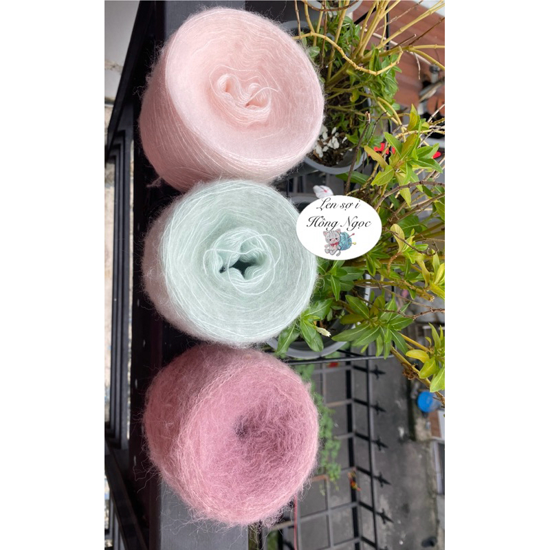 Len mohair 100gr/cuộn