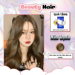 Thuốc nhuộm tóc Nâu Lạnh, bảo vệ tóc không gây khô sơ tóc, nhuộm tóc Nâu Lạnh lên màu chuẩn salon - beautyhair