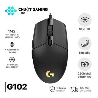  Chuột Gaming Logitech G102 –OEM Thiết Kế Đẳng Cấp Tối Ưu Hiệu Suất Cho Game Thủ 