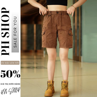 Quần Short Kaki Cao Cấp Mới , Thiết Kế Túi Hộp Trẻ Trung Năng Động, Quần Đùi Đẹp