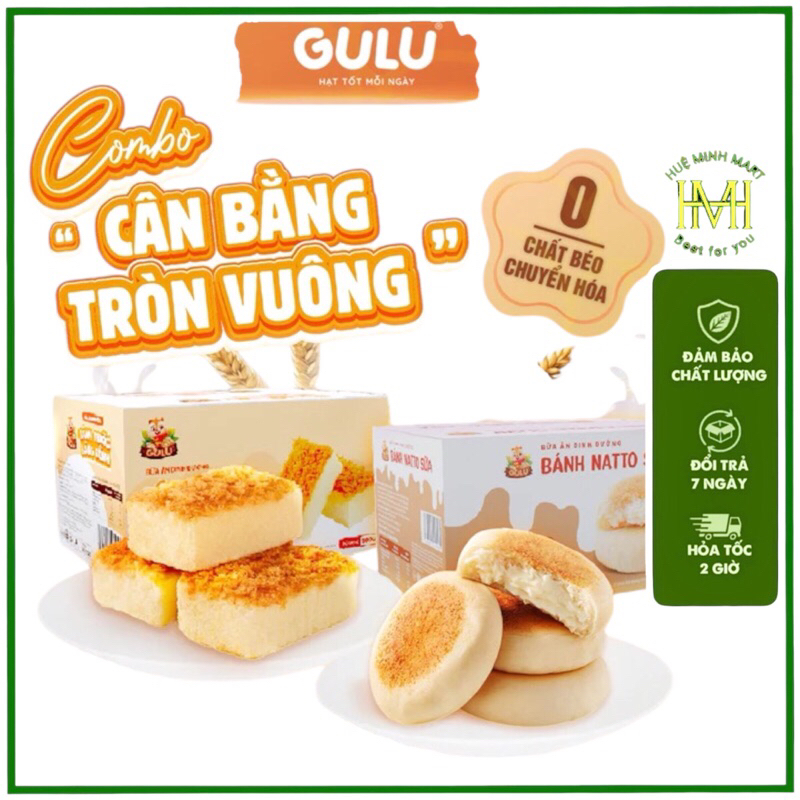 Bánh dinh dưỡng Natto Sữa, Ruốc Bồng Bềnh Gulu Foods