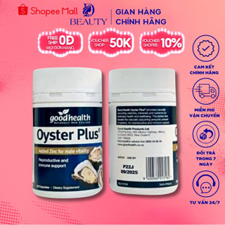 Tinh Chất Hàu Good Health Oyster Plus New Zealand giúp tăng cường sinh lý nam giới hộp 60 viên