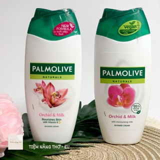 [750ml, chuẩn EU] Sữa tắm Palmolive mật ong/olive (hàng chuẩn EU) có sữa dưỡng cấp ẩm, dưỡng da