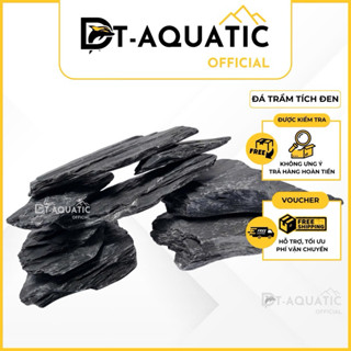 Đá Trầm Tích Đen, Vỉa đen Mỏng (1KG) Setup Bể Thuỷ Sinh,Tiểu Cảnh Bán Cạn, Trang Trí Bể Cá Cảnh