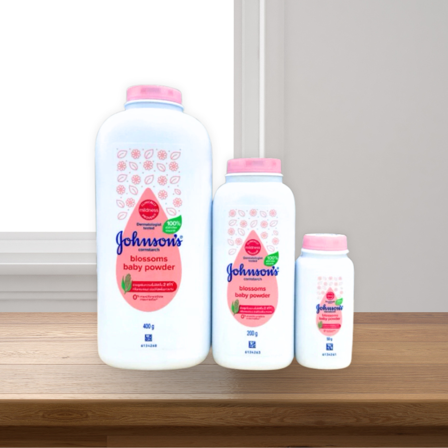 Phấn rôm Johnson's Baby chính hãng, phấn ngừa rôm sẩy, dịu nhẹ, an toàn cho bé, lọ 50g /100g /200g /400g