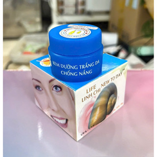 KEM ỐC SÊN LIFE LINH CHI DƯỠNG TRẮNG DA CHỐNG NẮNG NGÂN ANH 18G