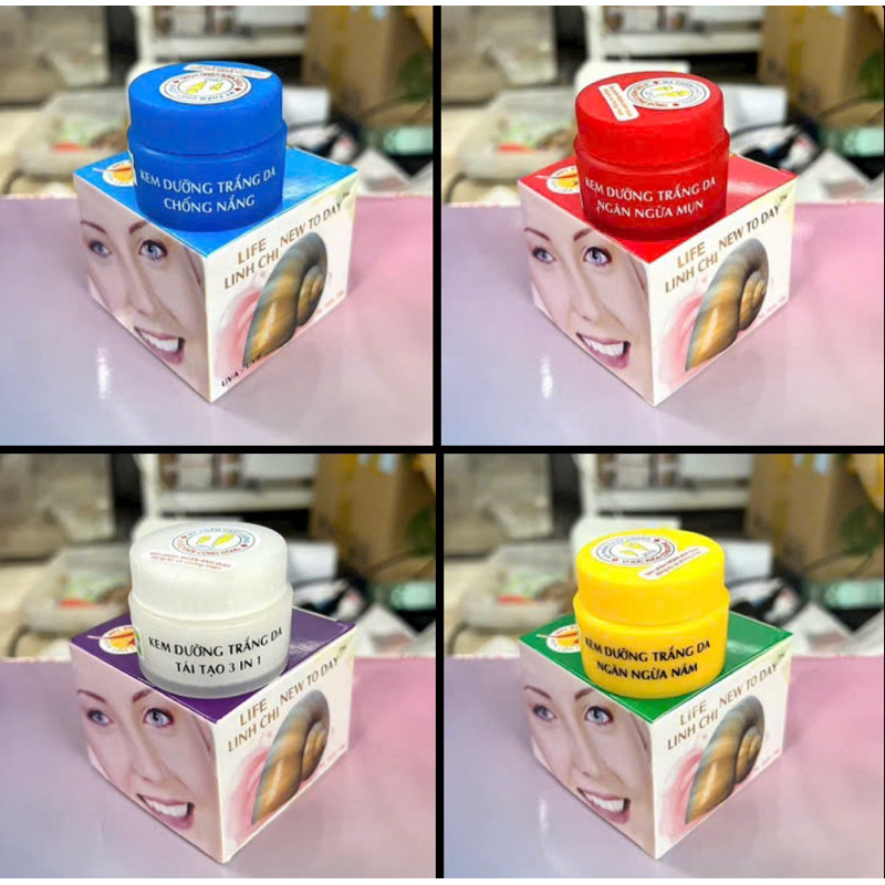 KEM ỐC SÊN LIFE LINH CHI NGÂN ANH 18G