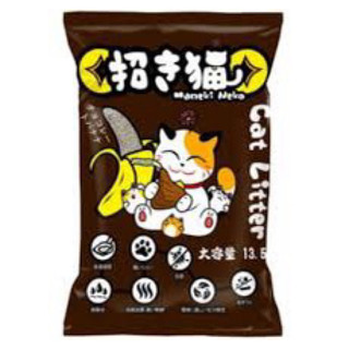 [Tải 6 túi] Cát vệ sinh cho mèo Maneki Neko mùi Socola chuối