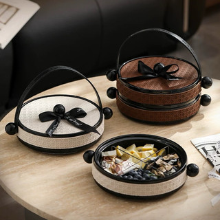  Khay Đĩa đựng Hoa Quả Bánh kẹo gốm sứ mix da Xoay 360 độ Mẫu mới nhất 2024 Decor trang trí nhà cửa sang trọng 