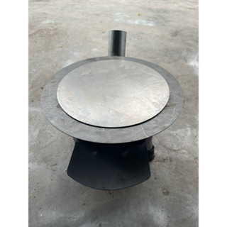 Bếp củi thông minh 34cm, 40cm, 50cm có ống khói và khay hứng tro-giảm khói,tiết kiệm ga-bếp gia đình