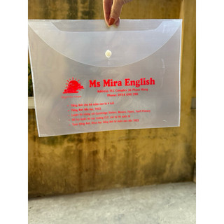 nhận in túi clearbag, túi đựng tài liệu