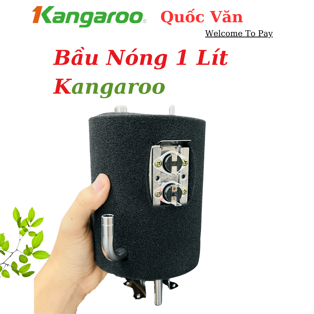 BẦU NÓNG 1 LÍT KANGAROO - [ Bảo hành 6 tháng ]