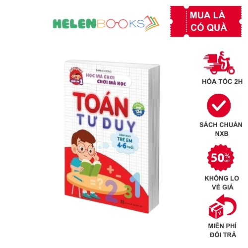 Sách Toán Tư Duy Cho Trẻ Theo Các Lứa Tuổi 3 4 Tuổi 4 6 Tuổi 5 7 Tuổi