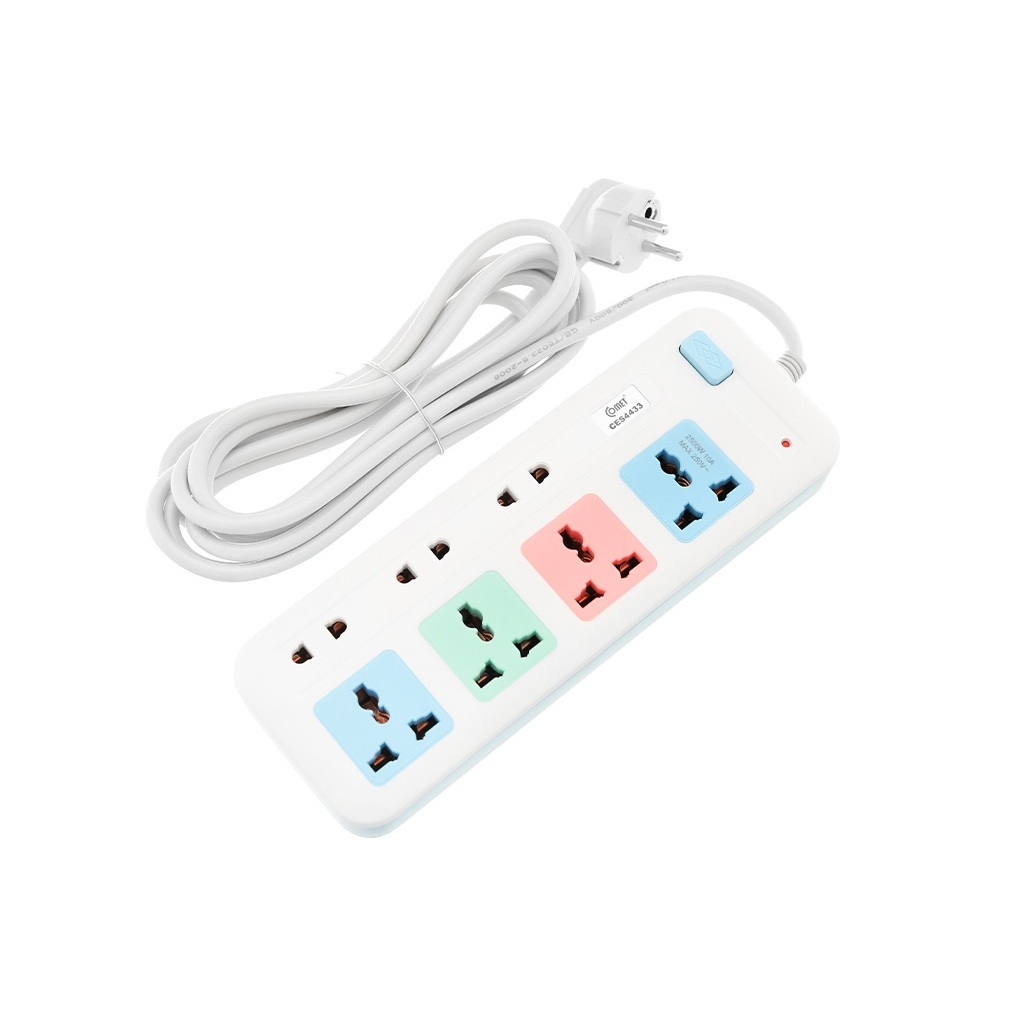 Ổ Cắm Điện Nối Dài Comet CES4433 dây dài 3m, 7 lỗ cắm - Ổ điện