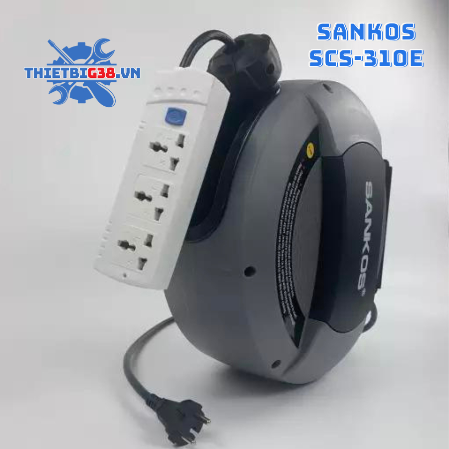 Cuộn Dây Điện Tự Rút 10 Mét Sankos SCS-310E