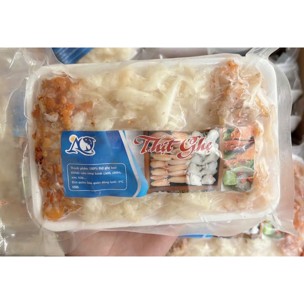 500g thịt ghẹ sạch_giao hỏa tốc HCM