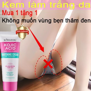 Kem làm trắng vùng kín Kem làm trắng VK làm trắng nách cổ đầu gối cả người làm trắng Làm mờ hắc tố chăm sóc cơ thể 50ml