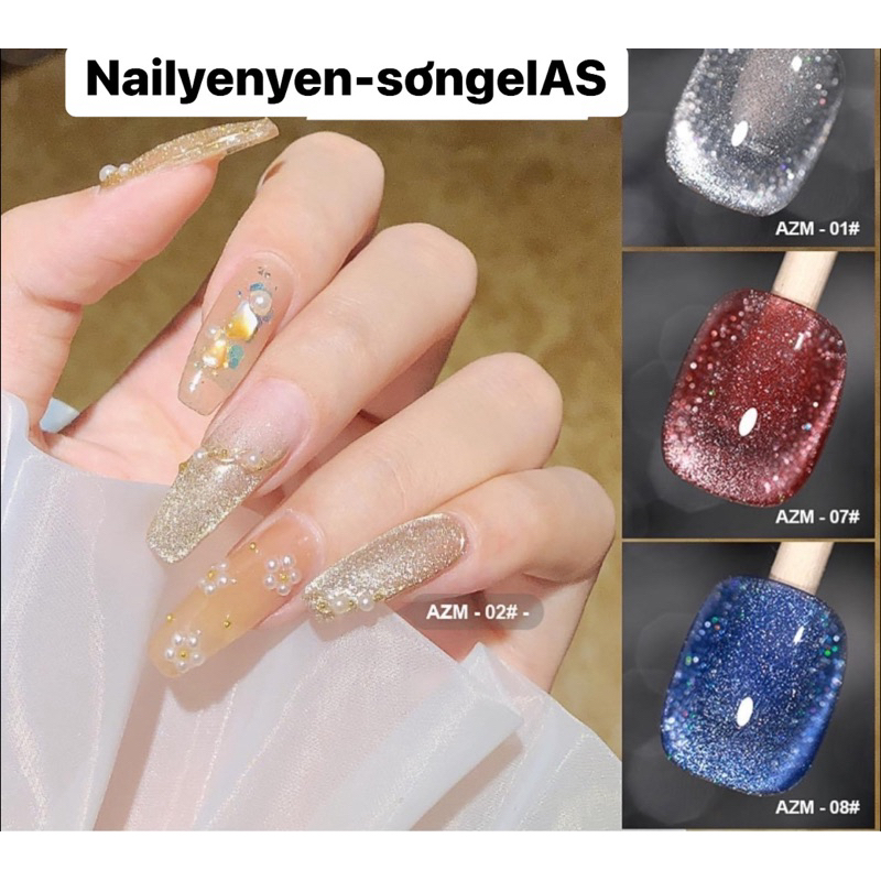 Sơn gel mắt mèo flash on siêu sáng