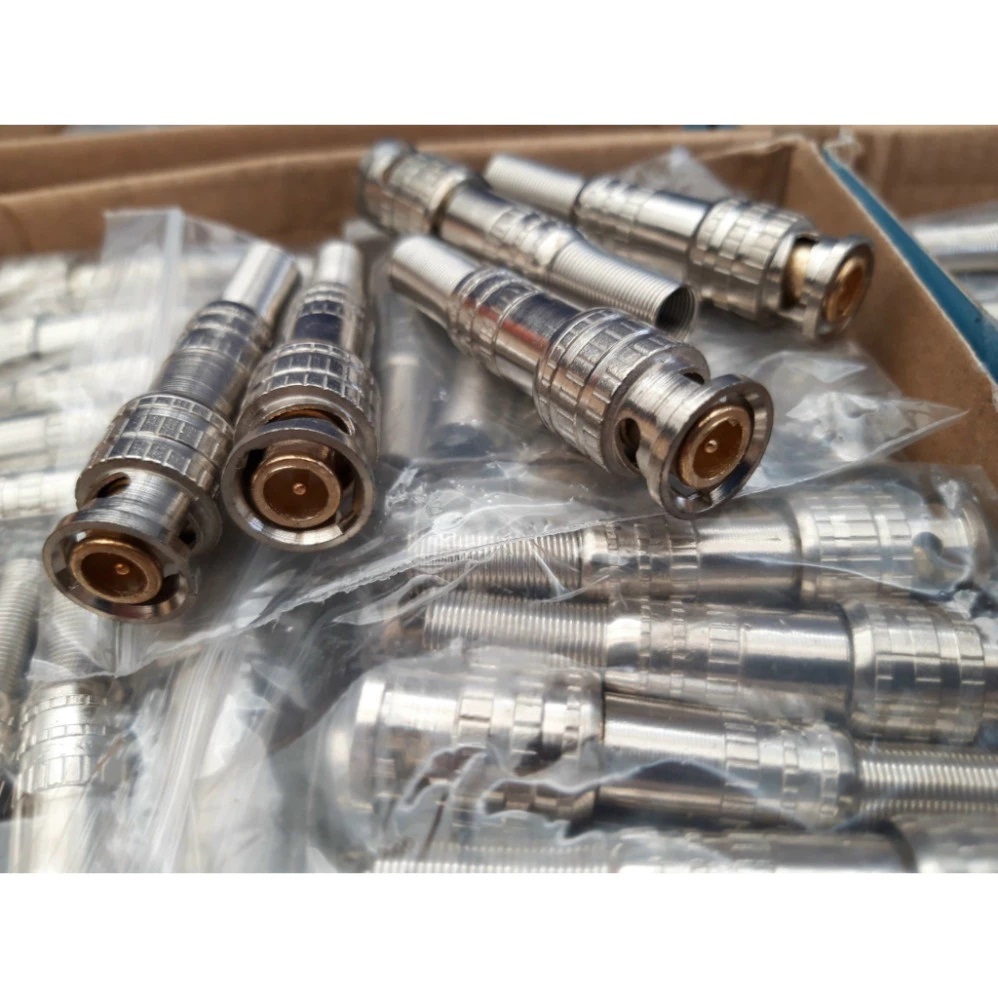 Hộp 100 cái  Đầu BNC Cho Camera Chất Lượng Cao - BNC - Hàng xịn