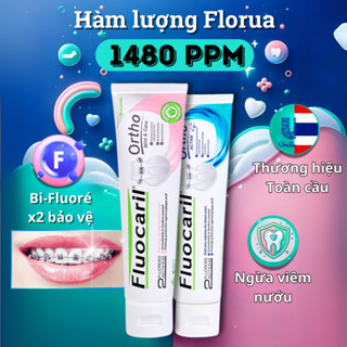 Kem Đánh Răng cho người Niềng Răng Sabai Fluocaril Thái Lan, kem đánh răng Fluocaril, niềng răng tại nhà Sabai Care