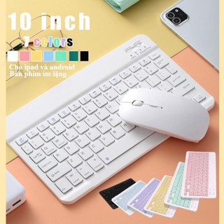 Bàn phím Bluetooth không dây Xiaomi và chuột Bluetooth cho điện thoại iPad Máy tính bảng với máy tính xách tay LED