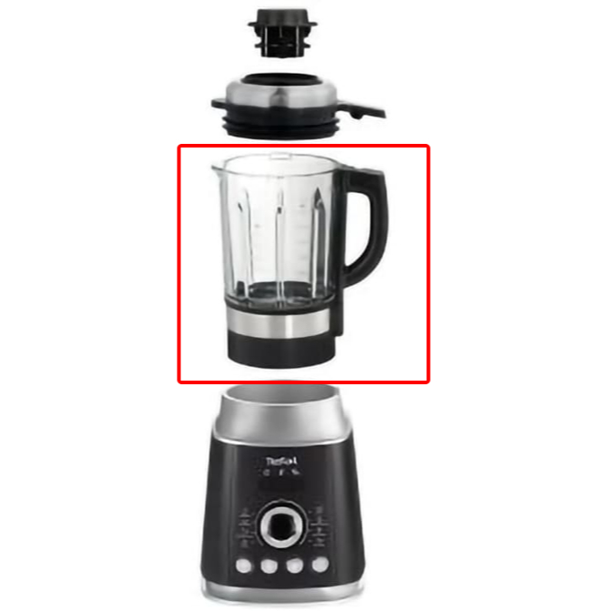 Cối Thủy Tinh Của Máy Xay Sữa Hạt Tefal BL962B38 Hàng Chính Hãng Tefal Bảo Hành 1 Năm