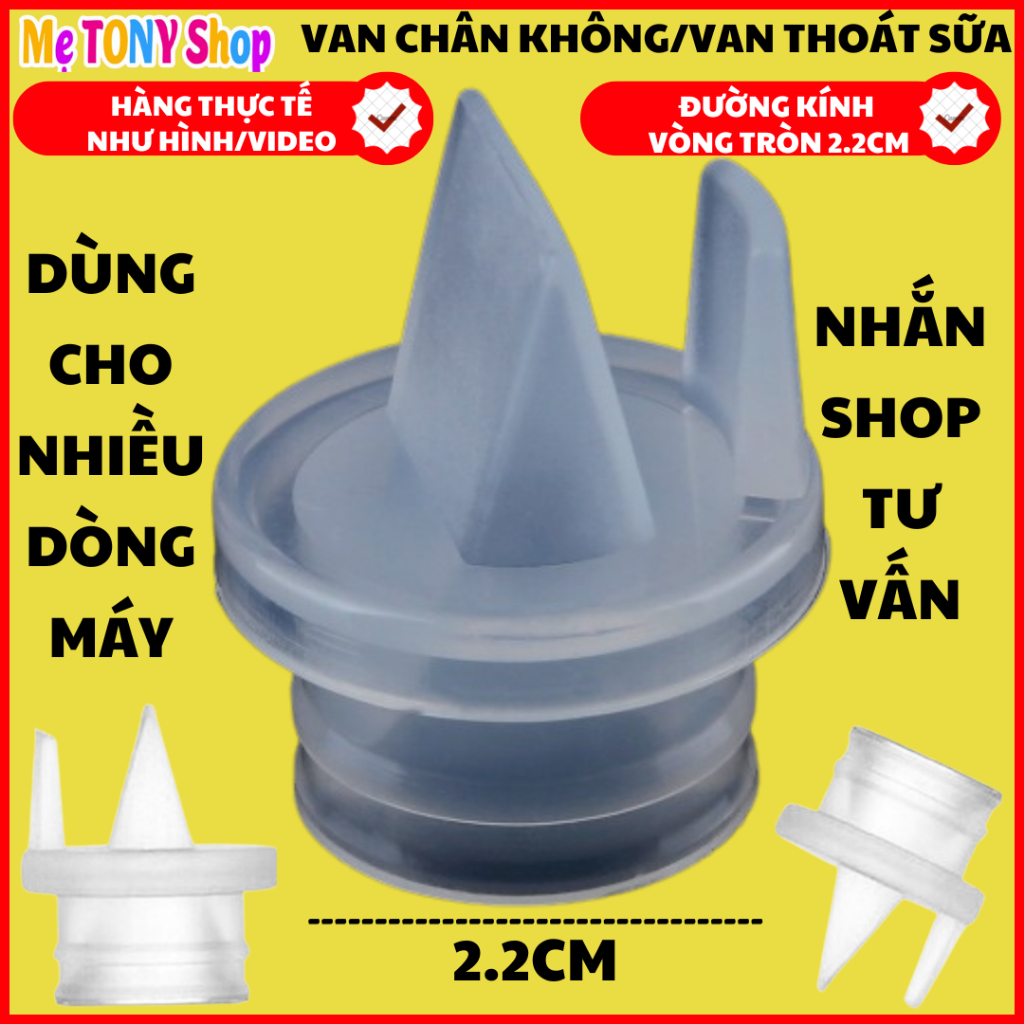 [Mua3-Tặng1]Van Chân Không,Van Thoát Sữa Cho Máy Hút Sữa Các Loại,Van Trắng Cho Máy Hút Sữa Sx Bởi Maymom