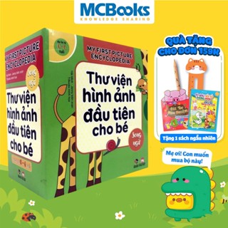 Sách Bộ Hộp Thư Viện Hình Ảnh Đầu Tiên Cho Bé Từ 0 6 Tuổi Song Ngữ Việt Anh