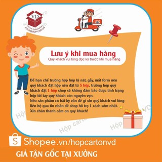 Combo 100 hộp cảton ship cod 20x15x5