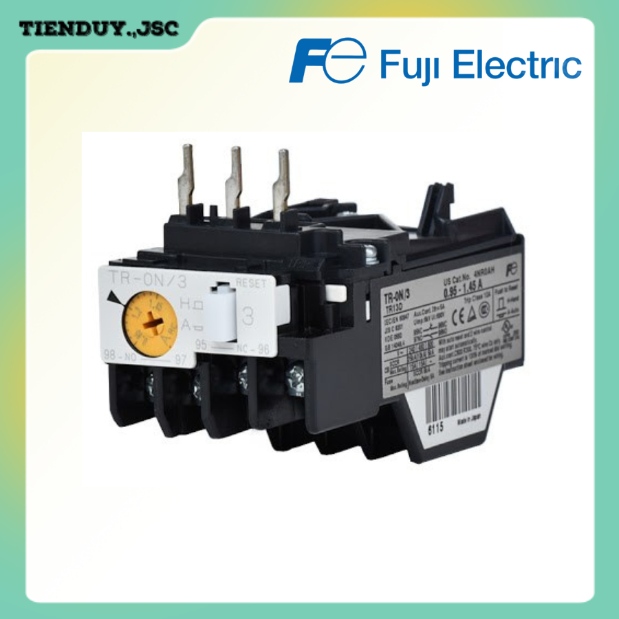 Role Nhiệt Fuji Electric TR-0N Dùng Cho Contactor SC-03 SC-0 SC-05