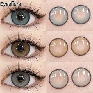 Sản phẩm mới FIRENZE Kính áp tròng lens mắt to màu xám nâu độ giãn 14.5mm Búp bê mắt to 1 cặp