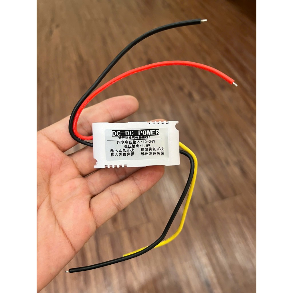 BỘ HẠ ÁP 12V-24V XUỐNG 1.5V