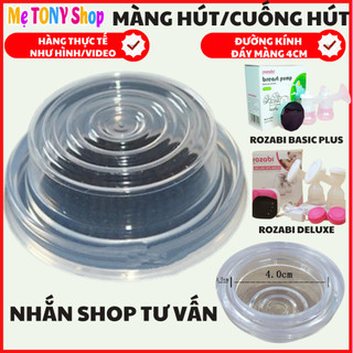 [Rozabi Basic Plus/Deluxe]Màng Hút Sillicon;Cuống Hút Cho Máy Hút Sữa Điện Đôi Rozabi Basic Plus,Rozabi Deluxe(Lẻ 1 Cái)