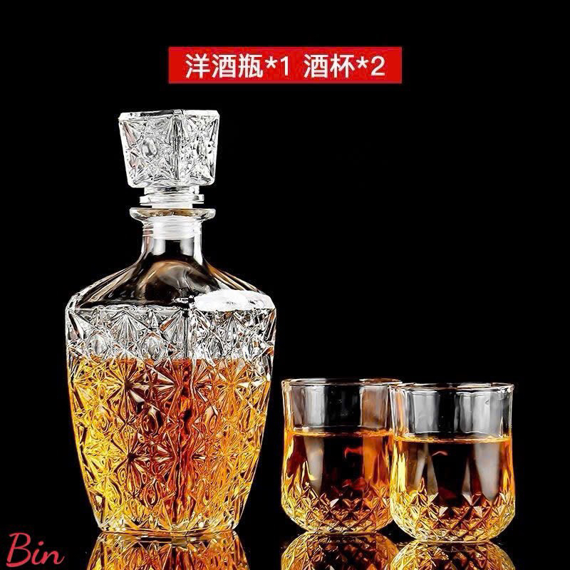 BỘ BÌNH THUỶ TINH KÈM 6 LY XINH XINH, TUYỂN SỈ