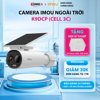 Camera Wifi  IP  ngoài trời IMOU Cell 3C AIO IPC-K9DCP-3T0WE-V2 Camera Dùng Pin Tích Hợp Tấm Sạc