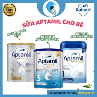 Sữa công thức Aptamil Profutura Úc Bạc/Advanced Anh/Profutura Cesar Biotik Số 1,2,3,4 lon 800/900g MECAHEO